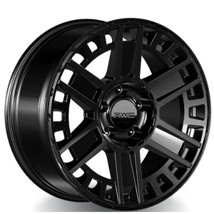RWC – FO507 – Black – 17″x8″ 35mm – All weather Wheels – RW750780SB5083563.4